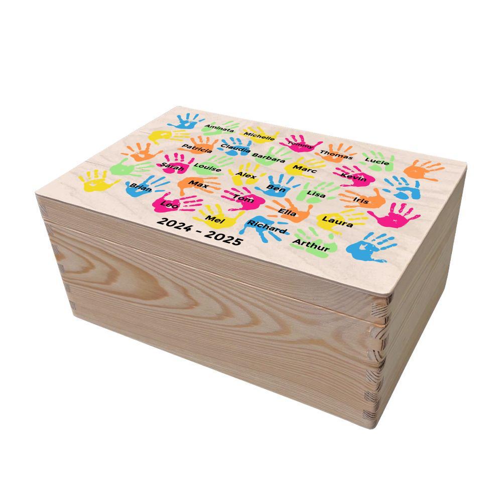 Rodinné úložné boxy s potiskem Rodinné úložné boxy s potiskem