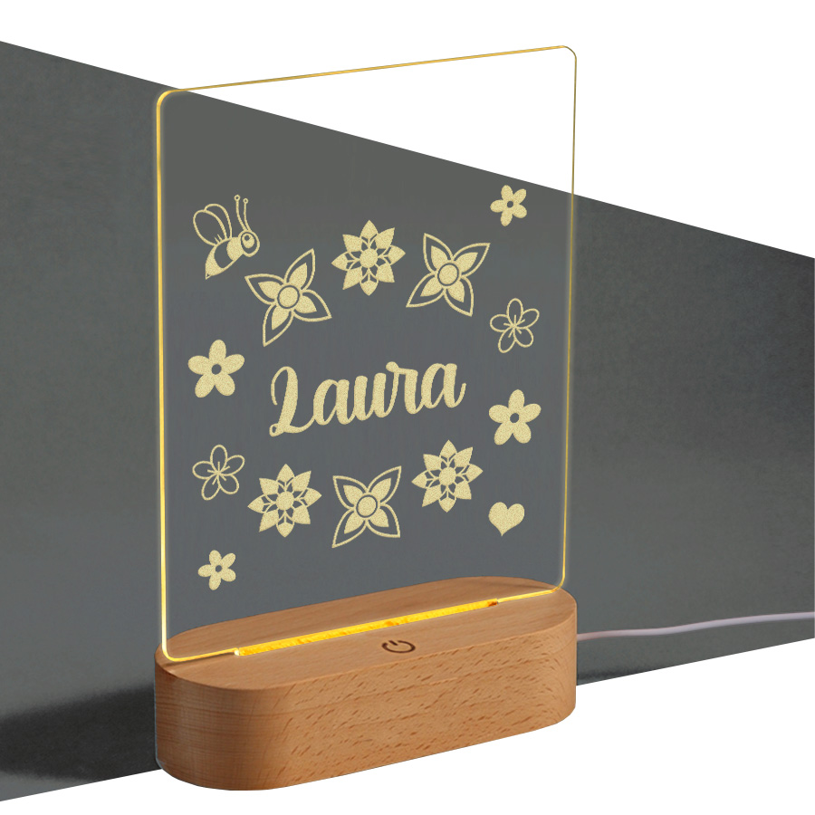 Gravírovaná LED lampa Gravírovaná LED lampa