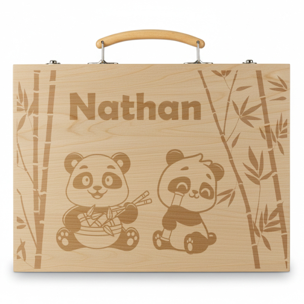 Personalizovaná kreslicí sada panda Personalizovaná kreslicí sada panda