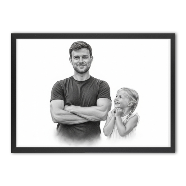 Fotomontáž pro portrét ve stylu uhlem Fotomontáž pro portrét ve stylu uhlem