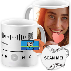 Hrnek s fotografií a personalizovanou písní Hrnek s fotografií a personalizovanou písní