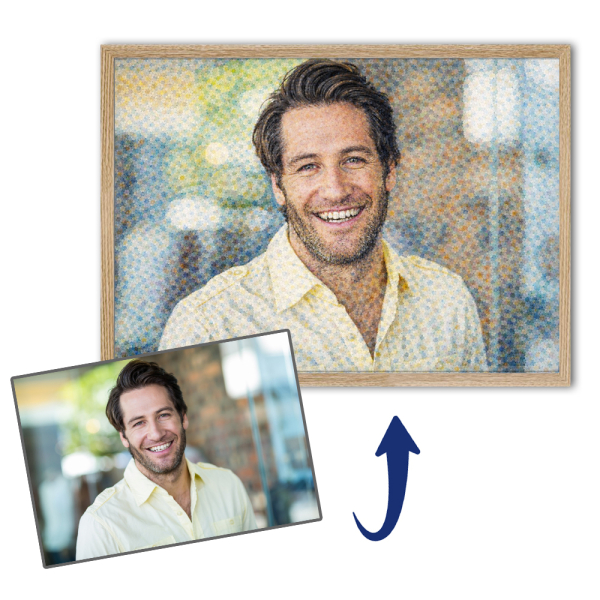 Portrét v impresionistickém stylu podle fotografie Portrét v impresionistickém stylu podle fotografie
