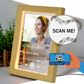 LED rámeček s fotografií a personalizovanou písní LED rámeček s fotografií a personalizovanou písní