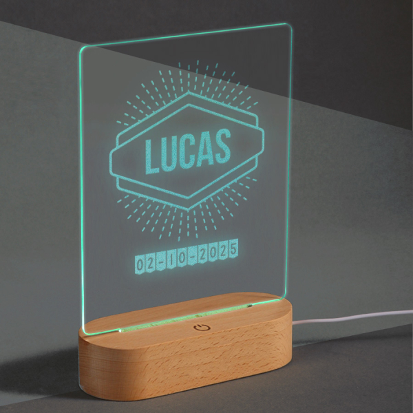 Personalizovaná LED lampa – Jméno Personalizovaná LED lampa – Jméno