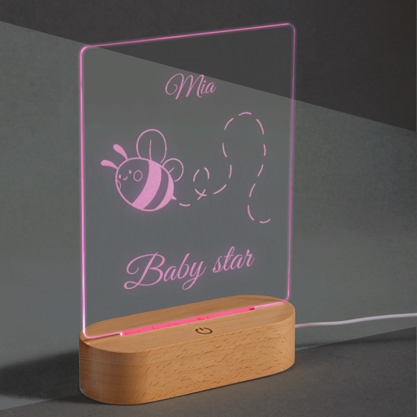 Personalizovaná LED lampa – Zvířátka Personalizovaná LED lampa – Zvířátka