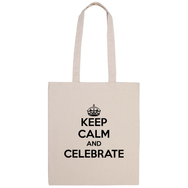 Personalizovaná plátěná taška Keep Calm Personalizovaná plátěná taška Keep Calm