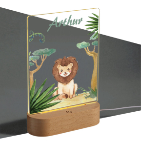 Personalizované noční světlo savana Personalizované noční světlo savana