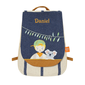 Personalizovaný batoh s dítětem a koalou Personalizovaný batoh s dítětem a koalou