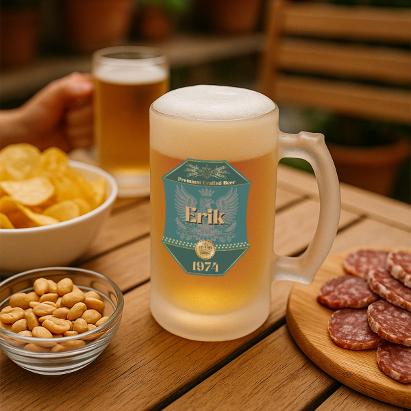 Personalizovaný hrnek na pivo s motivem královského orla Personalizovaný hrnek na pivo s motivem královského orla