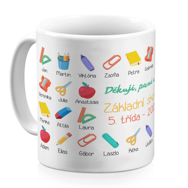 Personalizovaný hrnek — třídní vzpomínky Personalizovaný hrnek — třídní vzpomínky