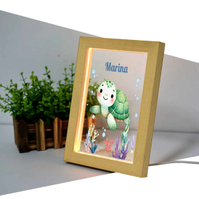 Personalizovaný LED rámeček oceán Personalizovaný LED rámeček oceán