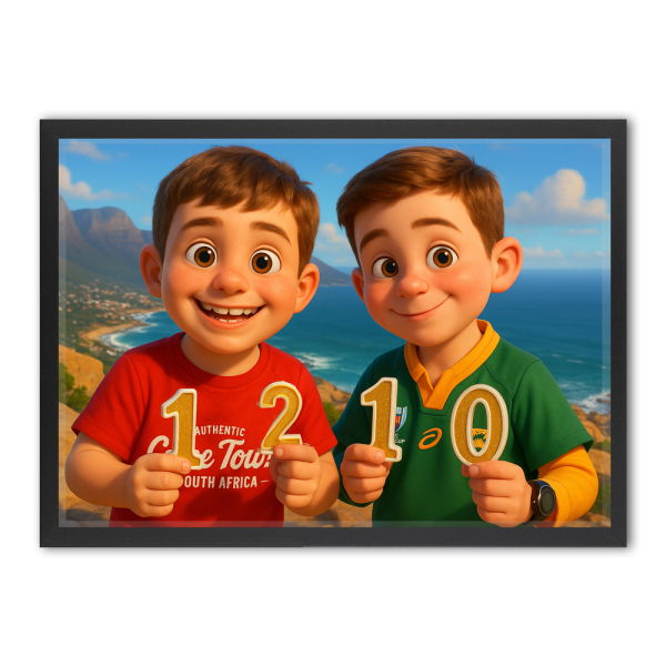 Fotomontáž pro portrét ve stylu 3D animovaného filmu Fotomontáž pro portrét ve stylu 3D animovaného filmu