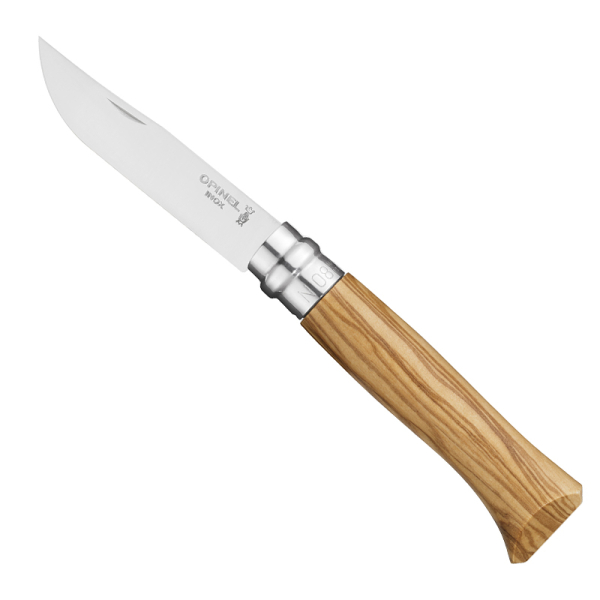 Rytý nůž Opinel č. 8 z olivového dřeva Rytý nůž Opinel č. 8 z olivového dřeva