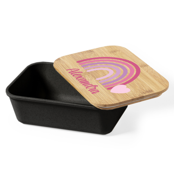 Svačinový box s duhou Svačinový box s duhou