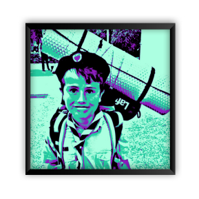 Zarámovaný Pop Art plakát Zarámovaný Pop Art plakát