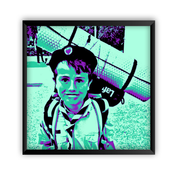 Zarámovaný Pop Art plakát Zarámovaný Pop Art plakát