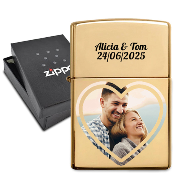 Zippo® zapalovač s barevným potiskem fotografie Zippo® zapalovač s barevným potiskem fotografie