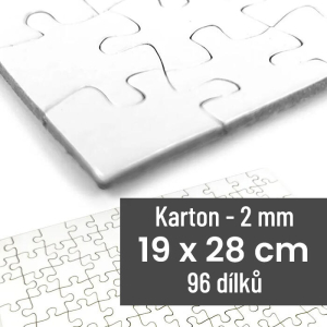 Mal&eacute; kartonov&eacute; puzzle | 19x28 cm | 96 d&iacute;lků