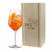Spritz sklenice s vyryt&yacute;m jm&eacute;nem