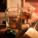 Sklenice na whisky s vyrytým iniciálem Sklenice na whisky s vyrytým iniciálem