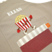 Personalizovaná dětská zástěra Popcorn Personalizovaná dětská zástěra Popcorn