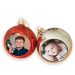 Červen&aacute; v&aacute;nočn&iacute; koule personalizovan&aacute; fotografi&iacute; duo