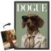 Obálka magazínu DOGUE podle fotografie Obálka magazínu DOGUE podle fotografie