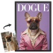 Obálka magazínu DOGUE podle fotografie Obálka magazínu DOGUE podle fotografie