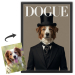 Obálka magazínu DOGUE podle fotografie Obálka magazínu DOGUE podle fotografie