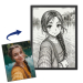 Personalizovaný portrét ve vintage manga stylu Personalizovaný portrét ve vintage manga stylu