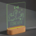 Personalizovaná LED lampa – Zvířátka Personalizovaná LED lampa – Zvířátka