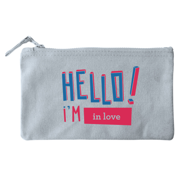Personalizovan&aacute; mal&aacute; bavlněn&aacute; ta�tička HELLO