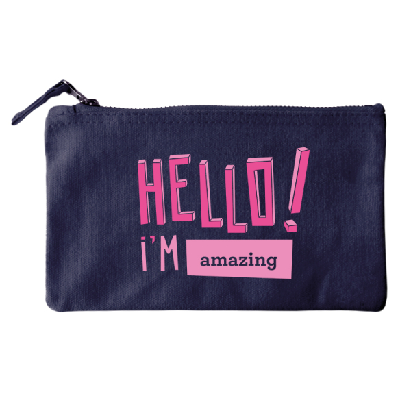 Personalizovan&aacute; mal&aacute; bavlněn&aacute; ta�tička HELLO