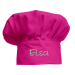 Personalizovaná růžová kuchařská čepice pro děti Personalizovaná růžová kuchařská čepice pro děti