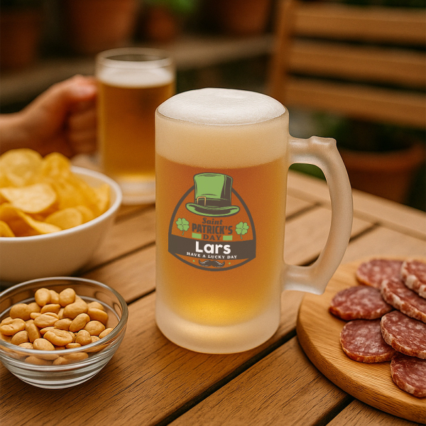 Personalizovan&yacute; hrnek na pivo s motivem lva