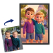 Portr&eacute;t ve stylu 3D animovan&eacute;ho filmu podle fotografie