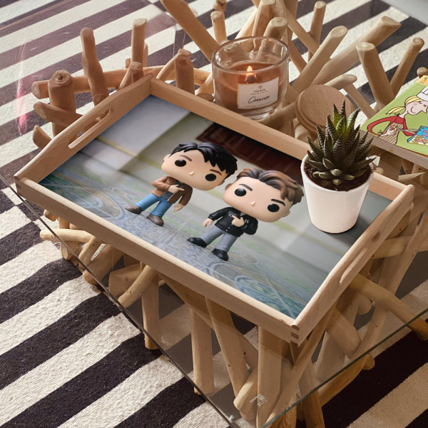 Portr&eacute;t stylizovan&eacute; vinylov&eacute; figurky podle fotografie