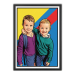 Portrét ve stylu pop art komiks podle fotografie Portrét ve stylu pop art komiks podle fotografie