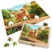 Puzzle z fotografie přeměněn&eacute; na 3D animaci