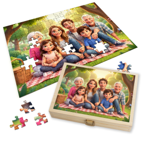 Puzzle z fotografie přeměněn� na 3D animaci