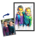 Street art portr&eacute;t z fotografie