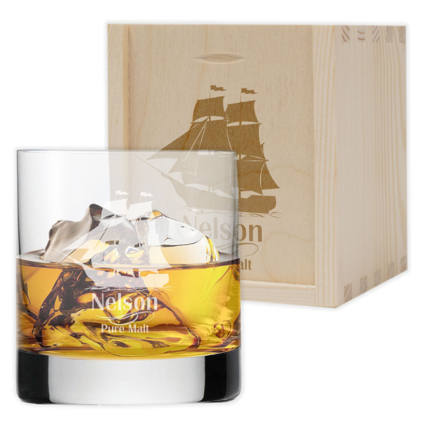 Ryt&eacute; whisky sklo Otevřen&eacute; Moře