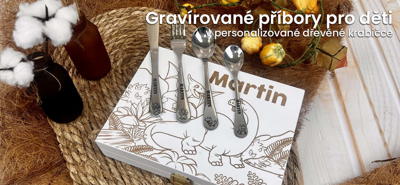 Grav�rovan� př�bory pro děti