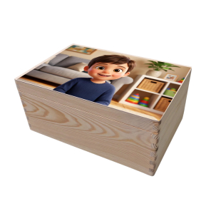 �lo�n� box s portr�tem ve stylu 3D animovan�ho filmu