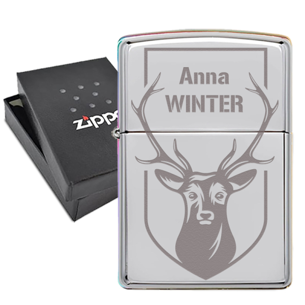 Zippo&reg; s personalizovan&yacute;m jm&eacute;nem